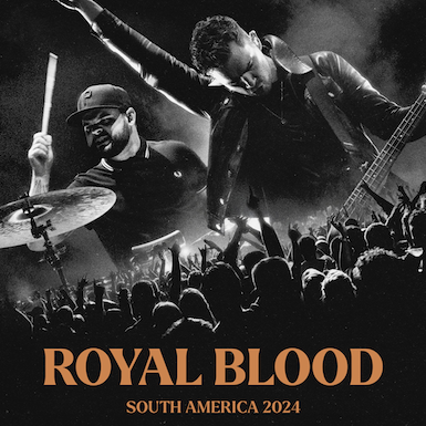 Dúo británico Royal Blood vuelve a Chile este 9 de abril al Teatro Caupolicán
