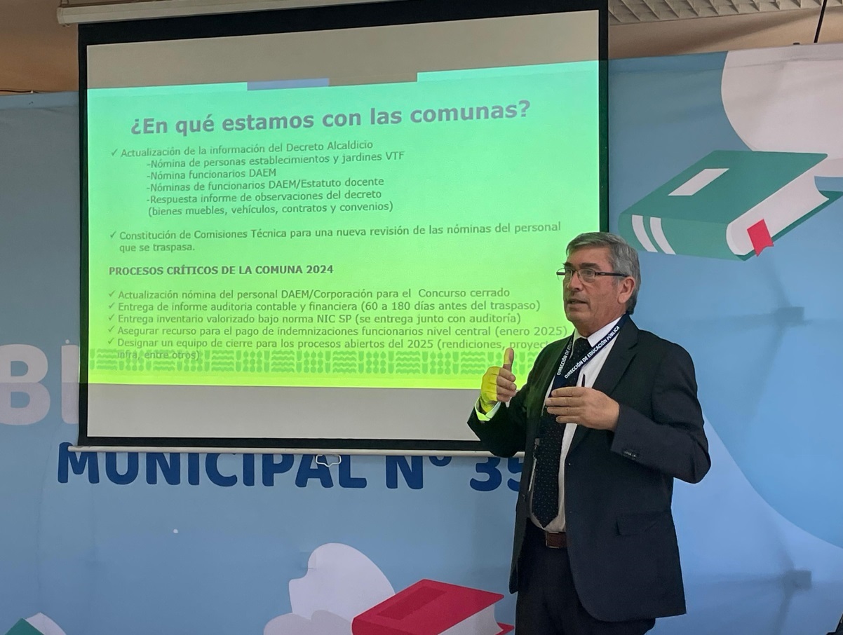 Servicio Local de Educación Pública Los Libertadores expone avances al Concejo Municipal de Quilicura
