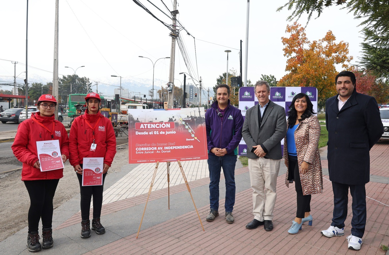 Nuevo corredor en avenida Independencia tendrá paradas con Wifi y cámaras de seguridad