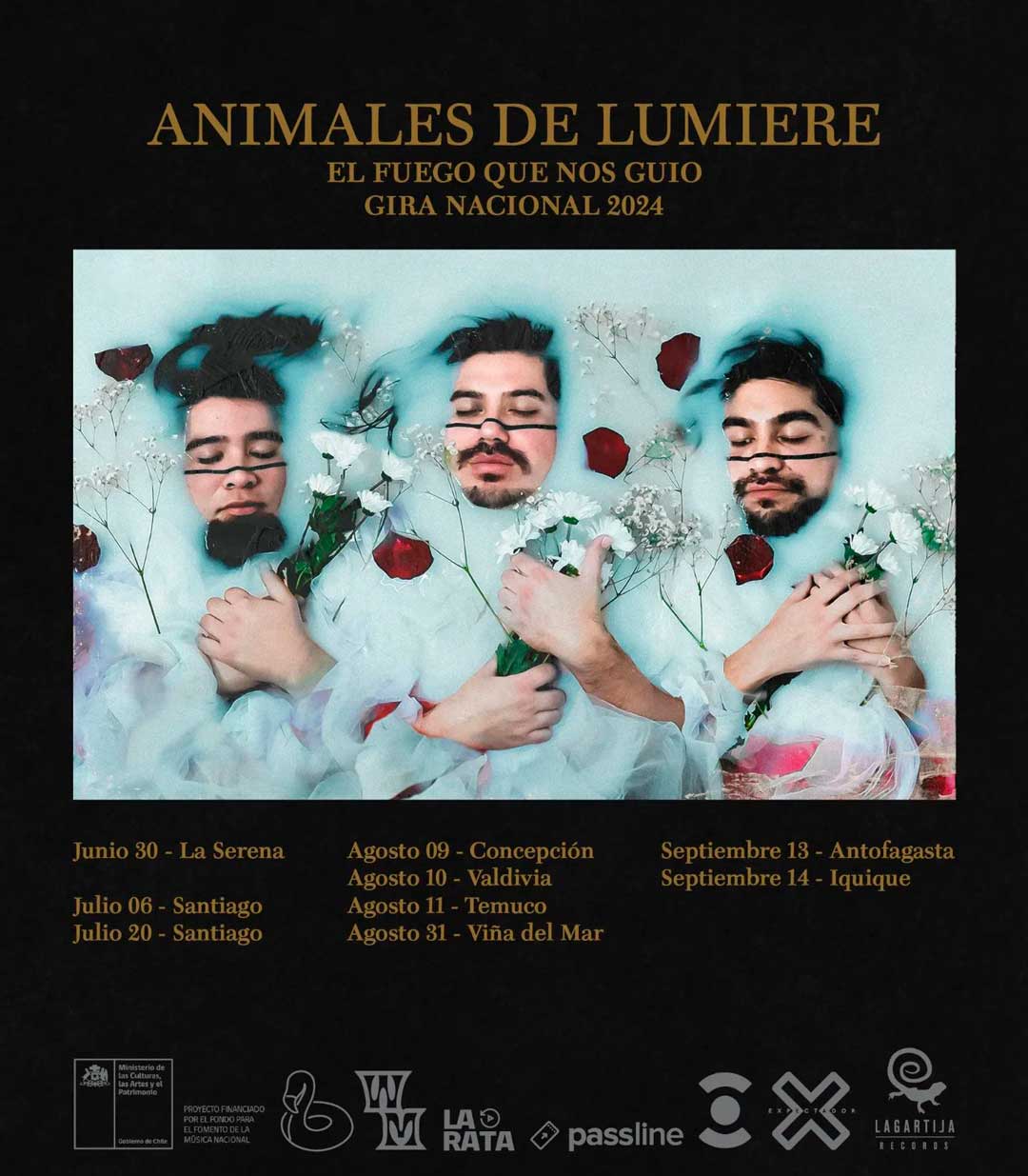 Animales de Lumiere estrena álbum y comienza gira por el país