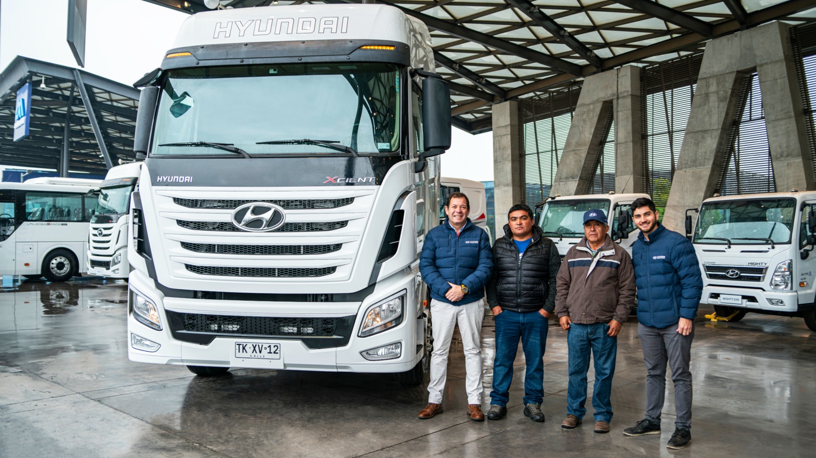 Transportes González e Hijos Ltda expande su flota con Hyundai Camiones & Buses