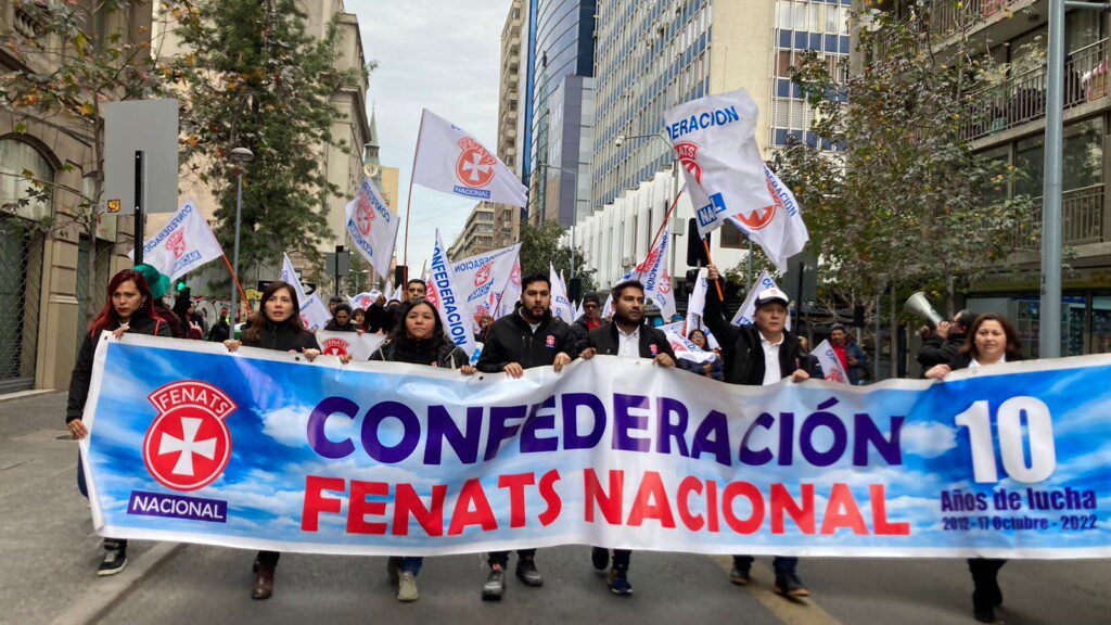 Fenats Nacional llama al gobierno a declarar Alerta Sanitaria por temporales que afectan al país