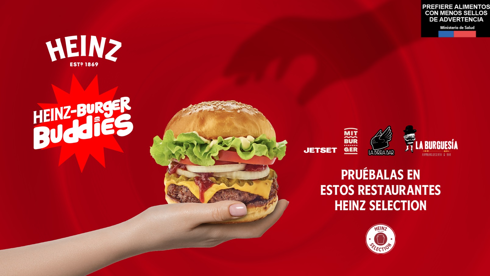 Heinz presenta los mejores lugares para comer hamburguesas con sus salsas en la RM