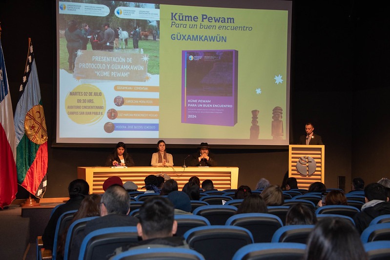 Académicos de la UC Temuco presentan libro protocolar para un encuentro respetuoso con el pueblo mapuche