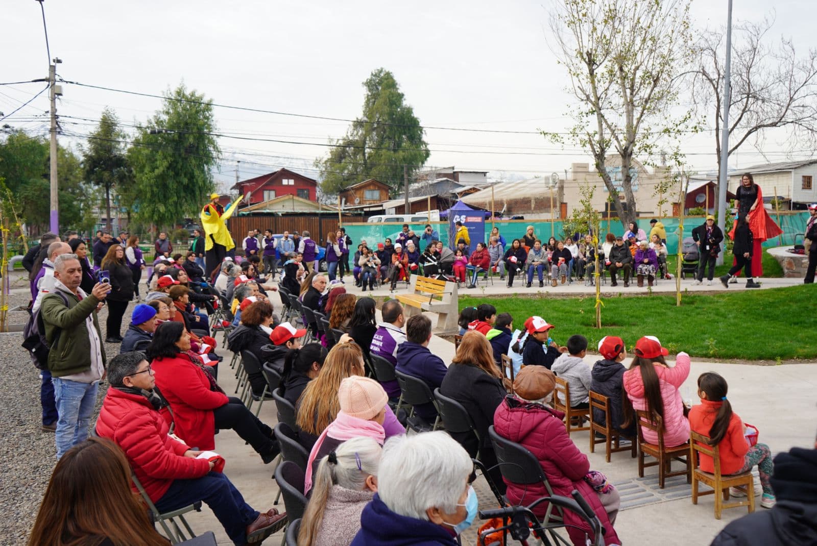 Gobernador regional y autoridades locales inauguran Plaza Asunción del Paraguay en San Ramón