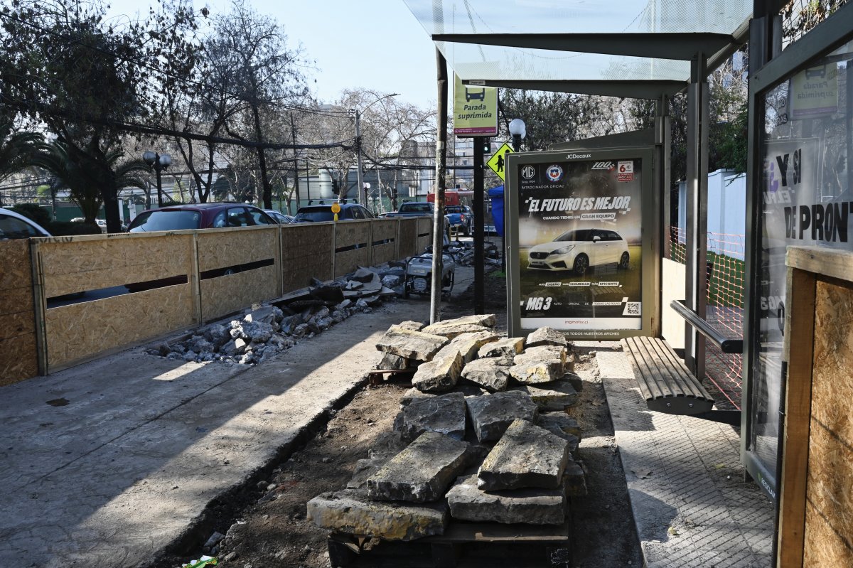 Providencia: Avanzan las obras de nueva ciclovía en avenida Carlos Antúnez