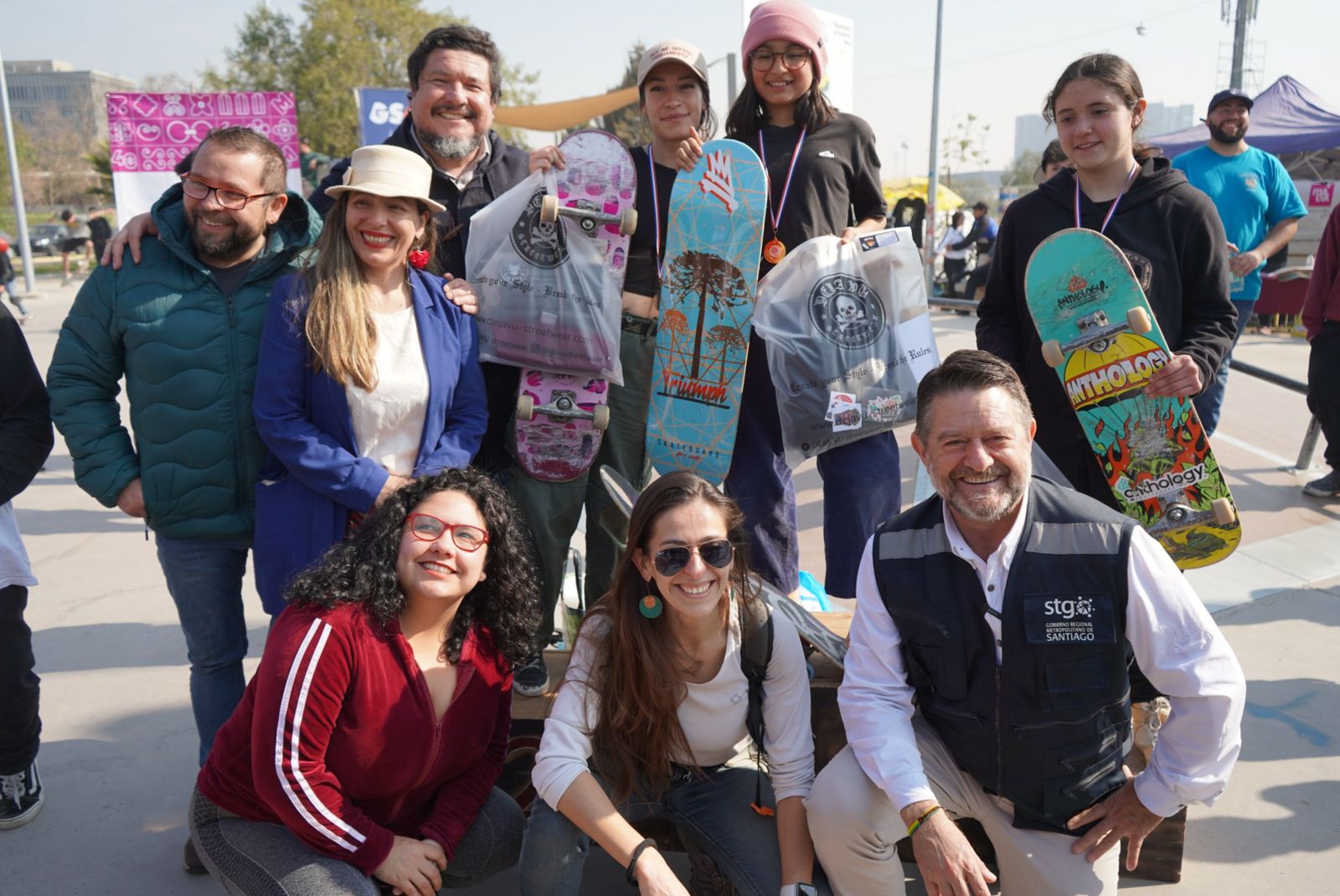 Inauguran mejoramiento del Skatepark en la comuna de Macul