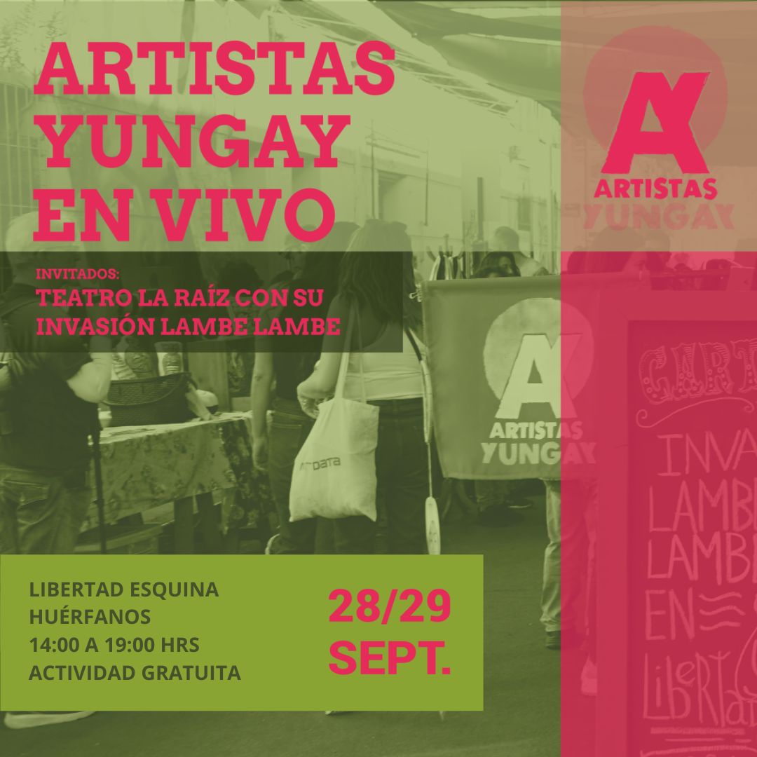 Artistas Yungay en vivo despide septiembre con evento gratuito