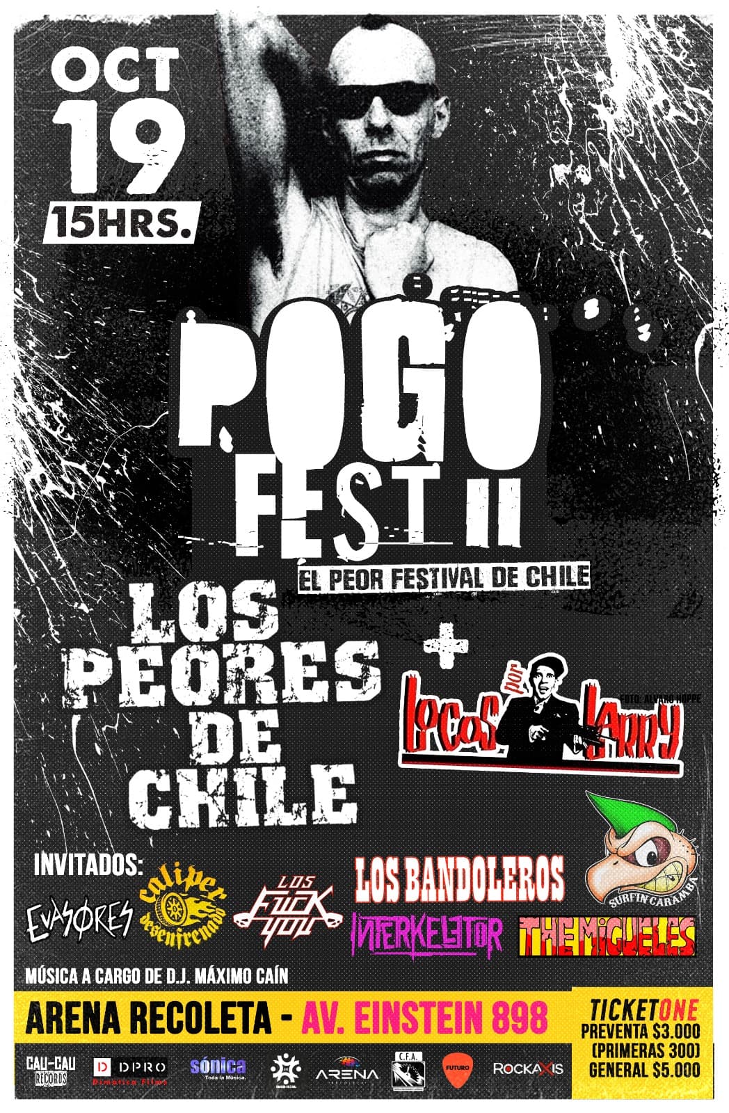 Los Peores de Chile anuncian la parrilla de “Pogo Fest 2”