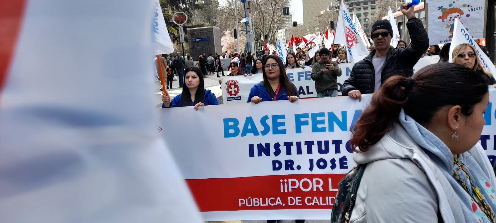 Fenats Nacional acusa amenazas a funcionarios y silencio total del Gobierno en séptima jornada de paro nacional