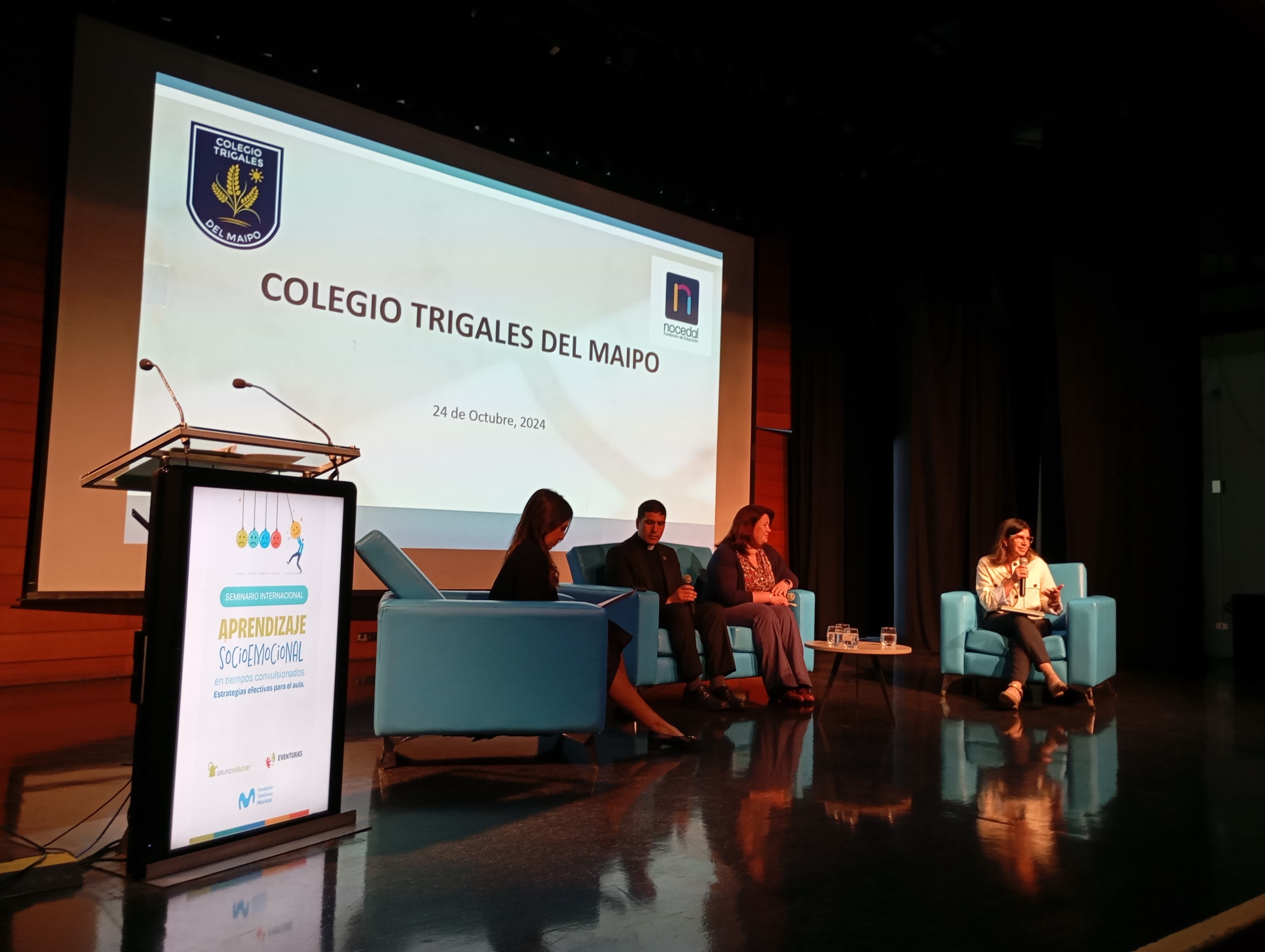 Directora del Colegio Trigales del Maipo participa como panelista en seminario de aprendizaje socioemocional