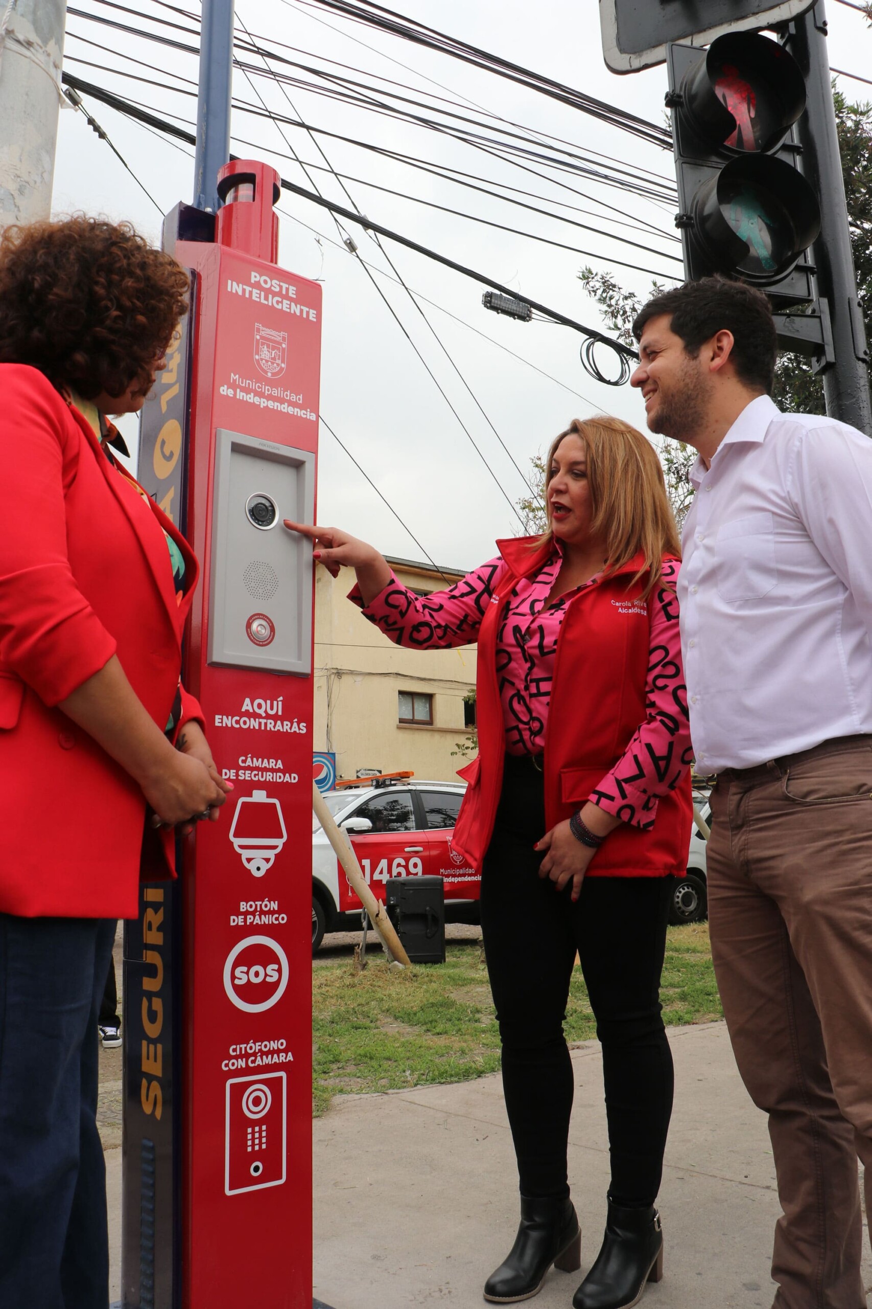 Independencia fortalece la seguridad con la incorporación del segundo monoposte inteligente 