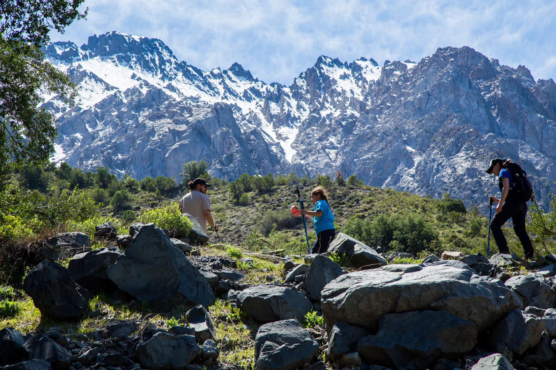 Proyecto “Los 16 de Chile” realiza talleres de Montaña para escolares de San José de Maipo