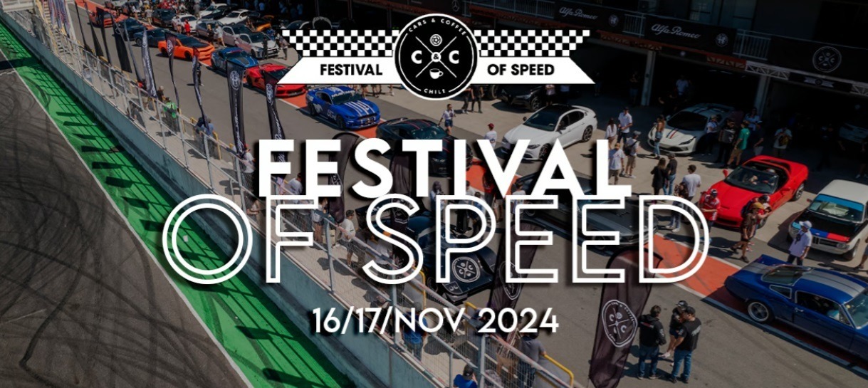 Festival of Speed 2024 by Cars & Coffee: Pasión automovilística en el Autódromo Internacional de Codegua