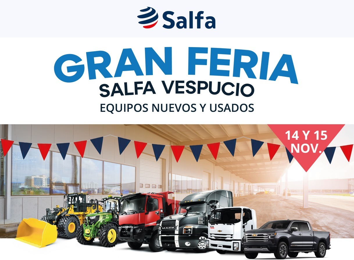 Feria automotriz de Salfa en Maipú tendrá descuentos exclusivos en vehículos