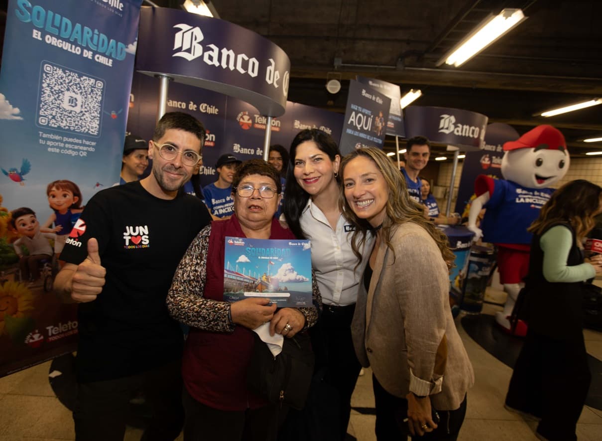 Banco de Chile, Metro y Teletón dan inicio a la campaña de recaudación 2024