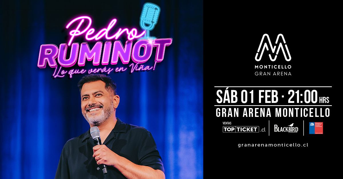 Pedro Ruminot y Felipe Avello se presentarán este verano en Gran Arena Monticello 