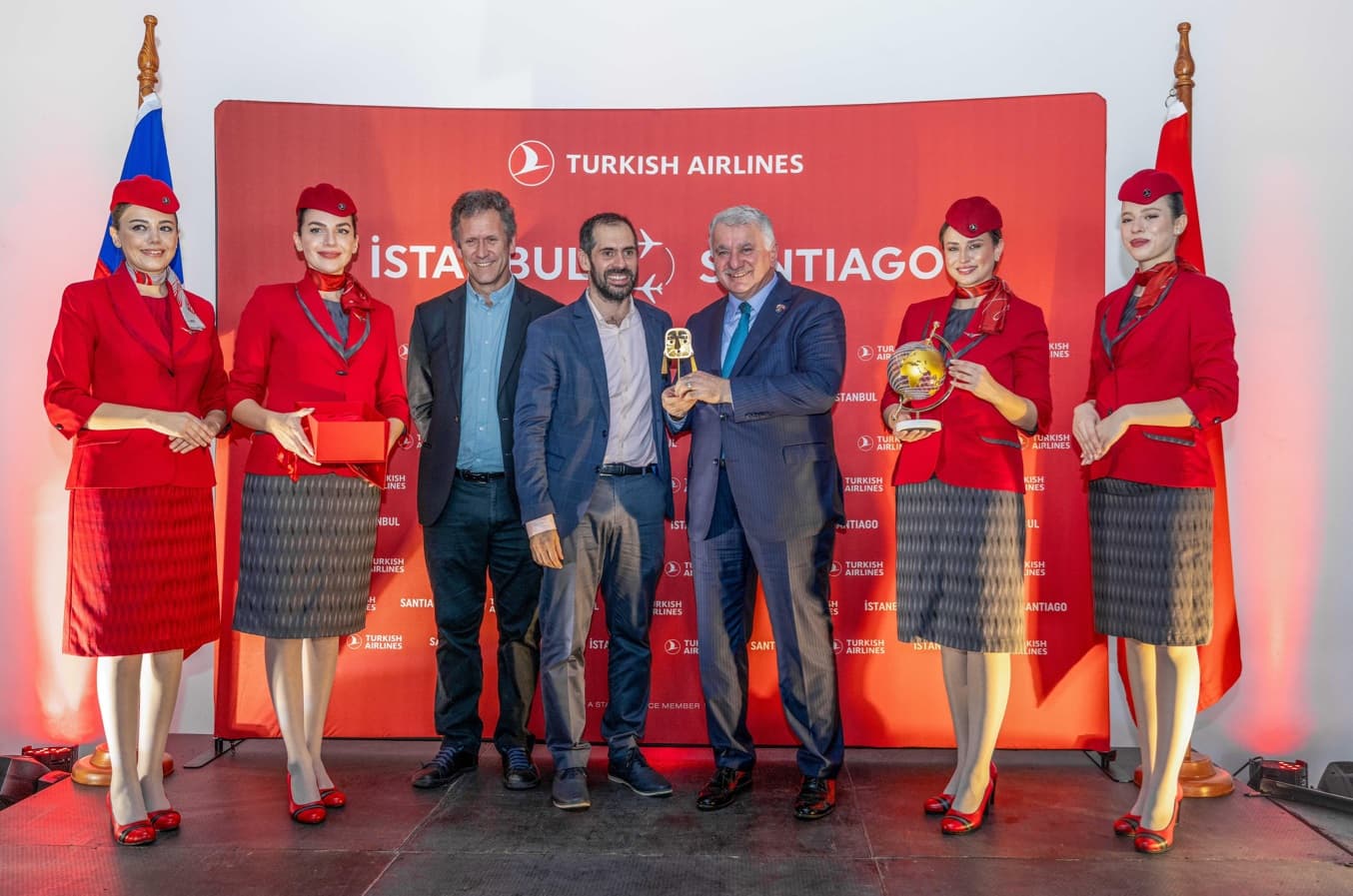 Turkish Airlines inicia vuelos a Santiago con escala en São Paulo