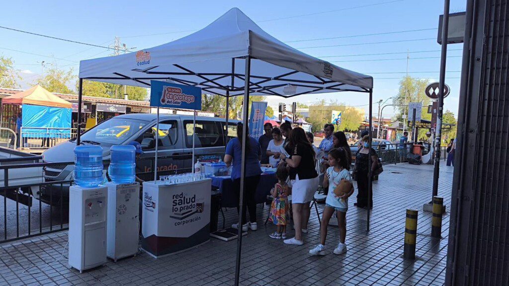 Lo Prado tiene 24 puntos de hidratación para proteger a vecinos de los efectos de las altas temperaturas