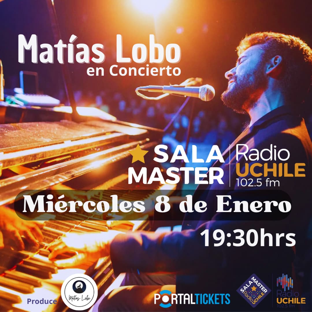 Matías Lobo confirma nuevo concierto en Sala Master junto a invitadas estelares