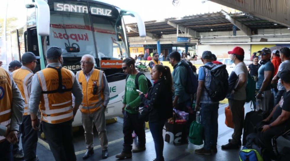 MTT confirma más de 6.200 controles a buses interurbanos y rurales en plan fin de año 2024