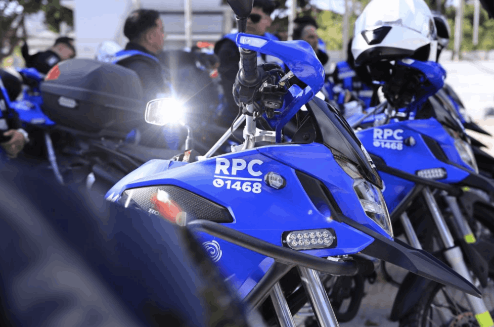 Nuevas motos de seguridad ciudadana para patrullar en Colina