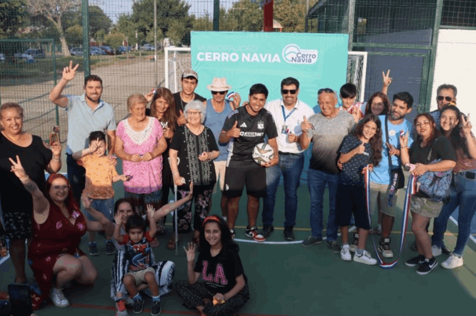 Inauguran centro deportivo Mauricio Wainer en Cerro Navia