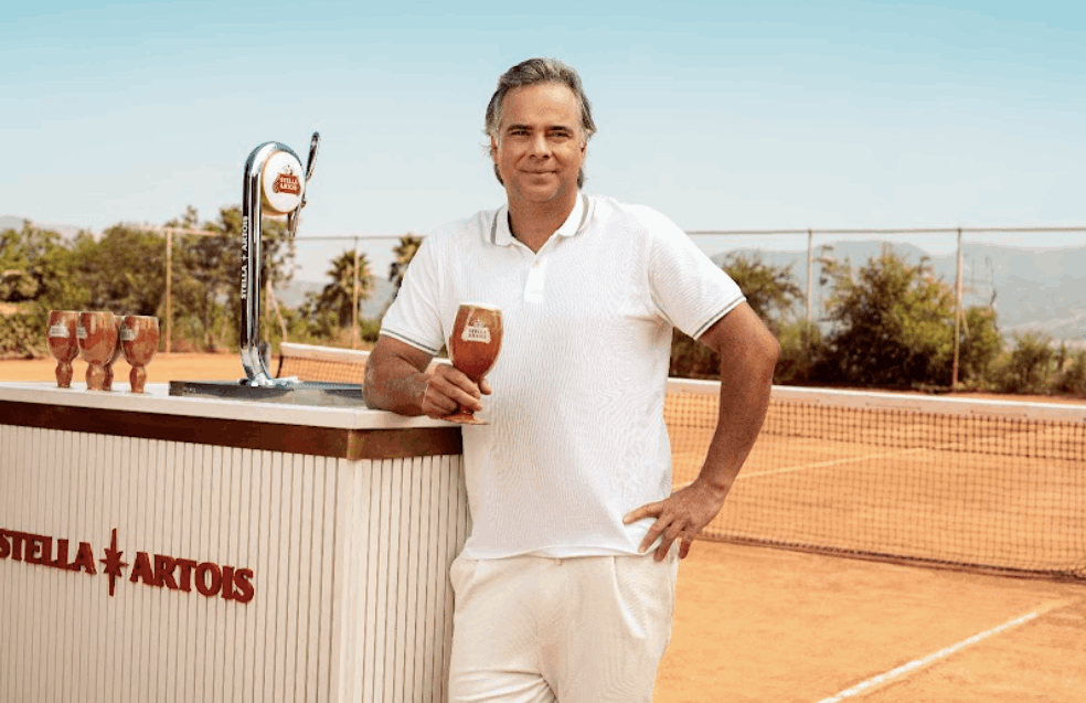 Fernando González y Stella Artois se unen para dar vida al Perfect Serve