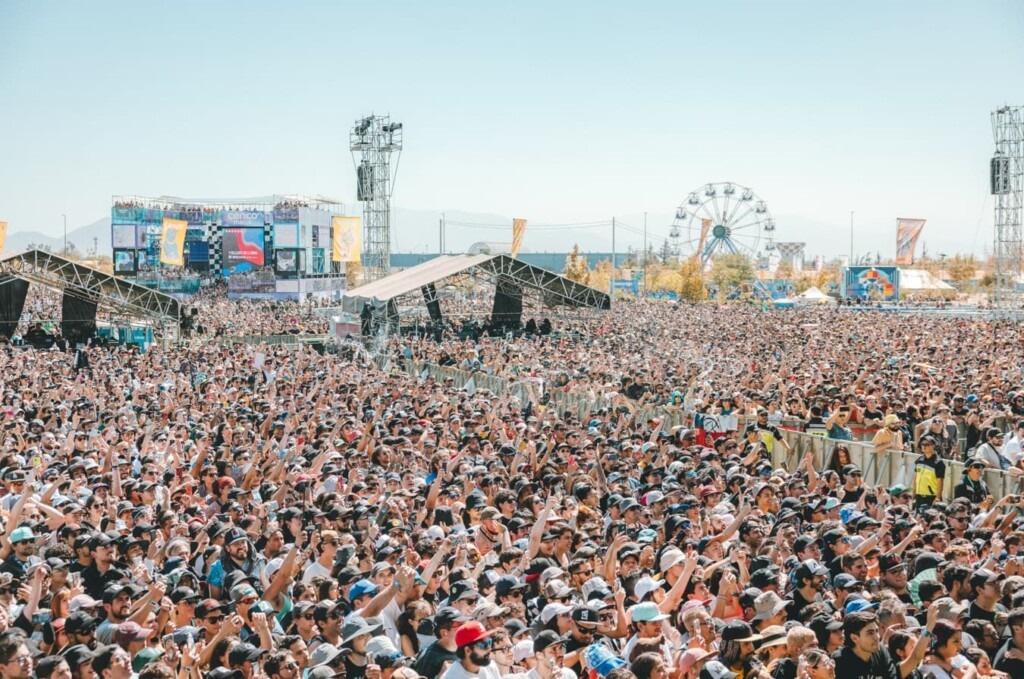 Lollapalooza Chile da a conocer mapa y experiencias de su edición 2025