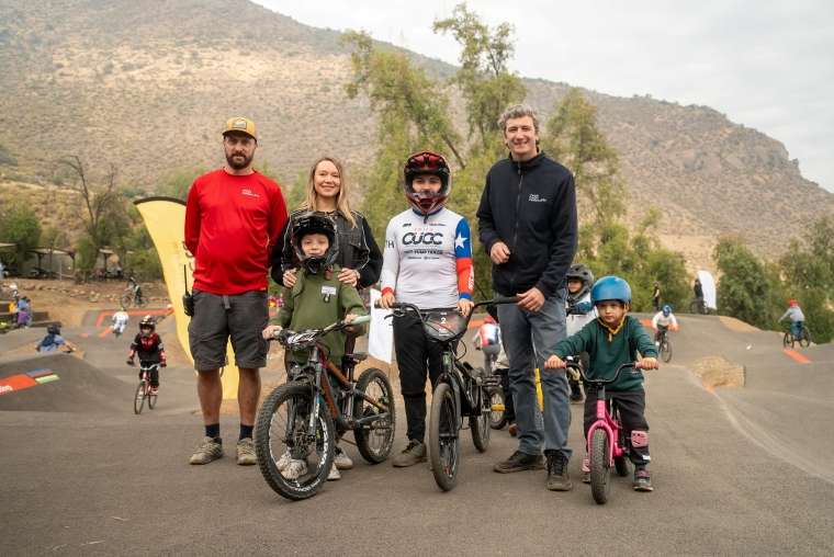 Parque Cordillera inauguró La Plaza Bikepark en Las Condes