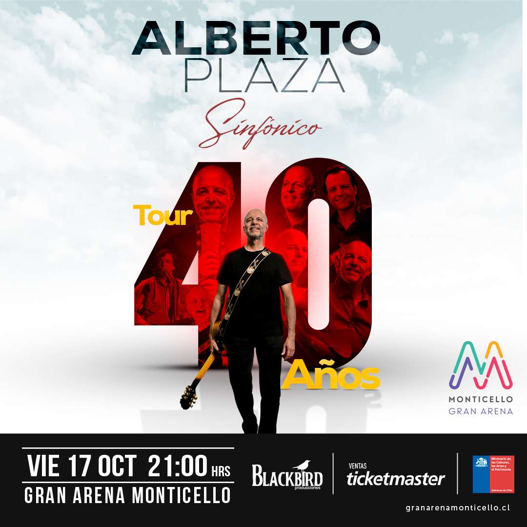 Alberto Plaza en Gran Arena Monticello con un show sinfónico