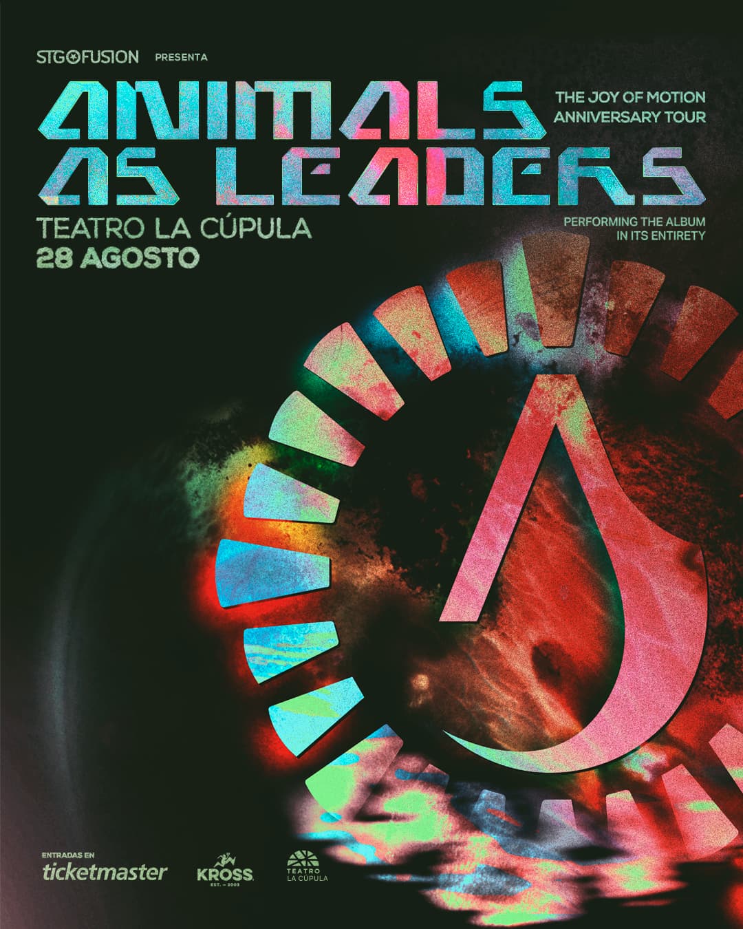 Animals as Leaders regresa a Chile para celebrar la primera década del álbum The Joy of Motion
