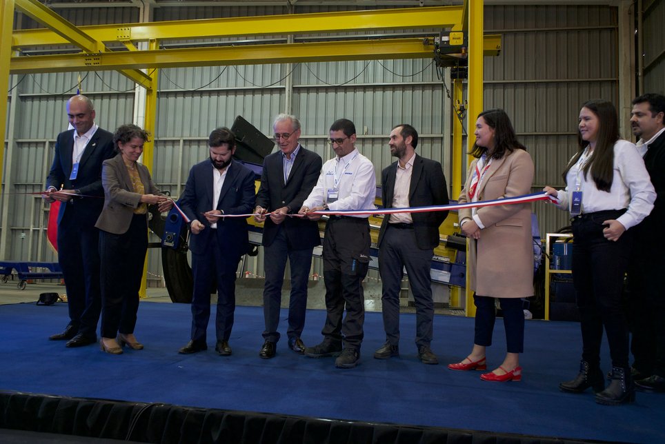 Michelin inauguró su primera planta de reciclaje de neumáticos 