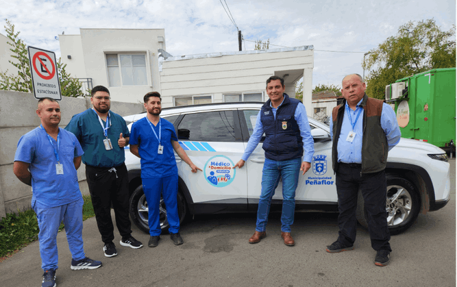 Médico a Domicilio vuelve a la comuna de Peñaflor