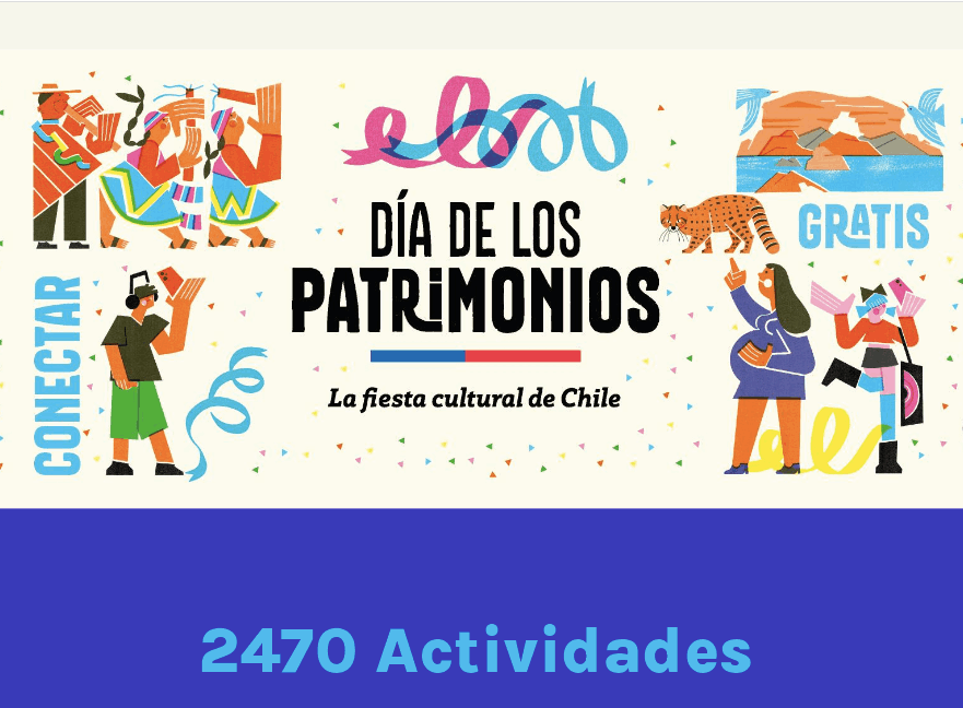Día de los Patrimonios 2025 ofrece 2470 actividades gratuitas