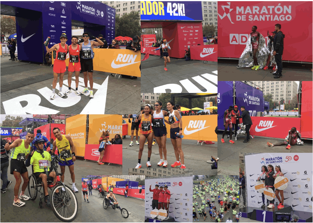 Ganadores del Maratón de Santiago 2025 y sus declaraciones