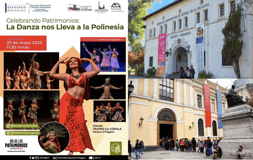 Panoramas para el Día de los Patrimonios en universidades