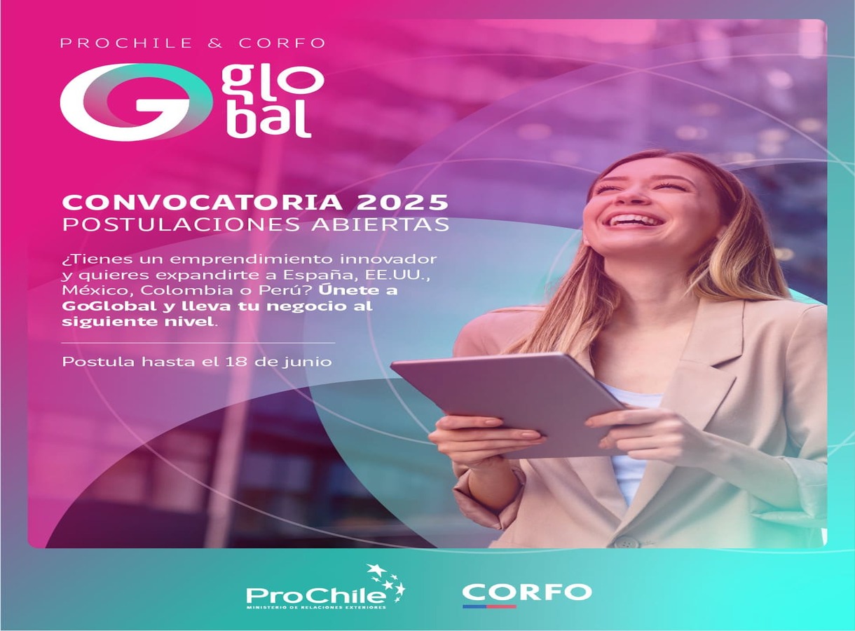 GoGlobal 2025: Postula y lleva tu startup chilena al mundo