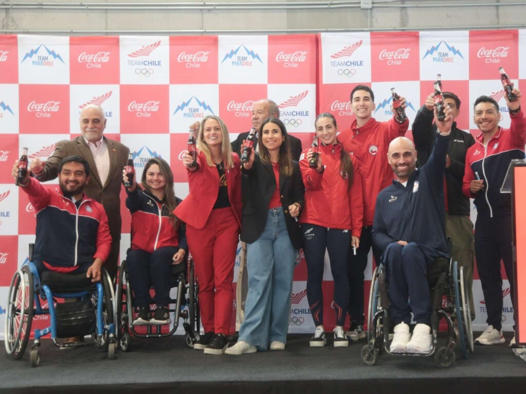 Team Chile y Team ParaChile: Coca-Cola renueva auspicio