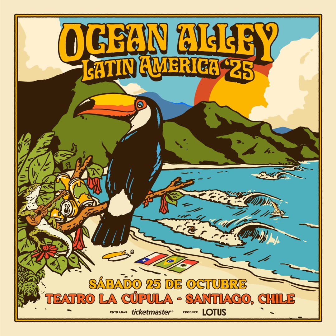 Banda australiana Ocean Alley trae el rock psicodélico alternativo al Teatro La Cúpula