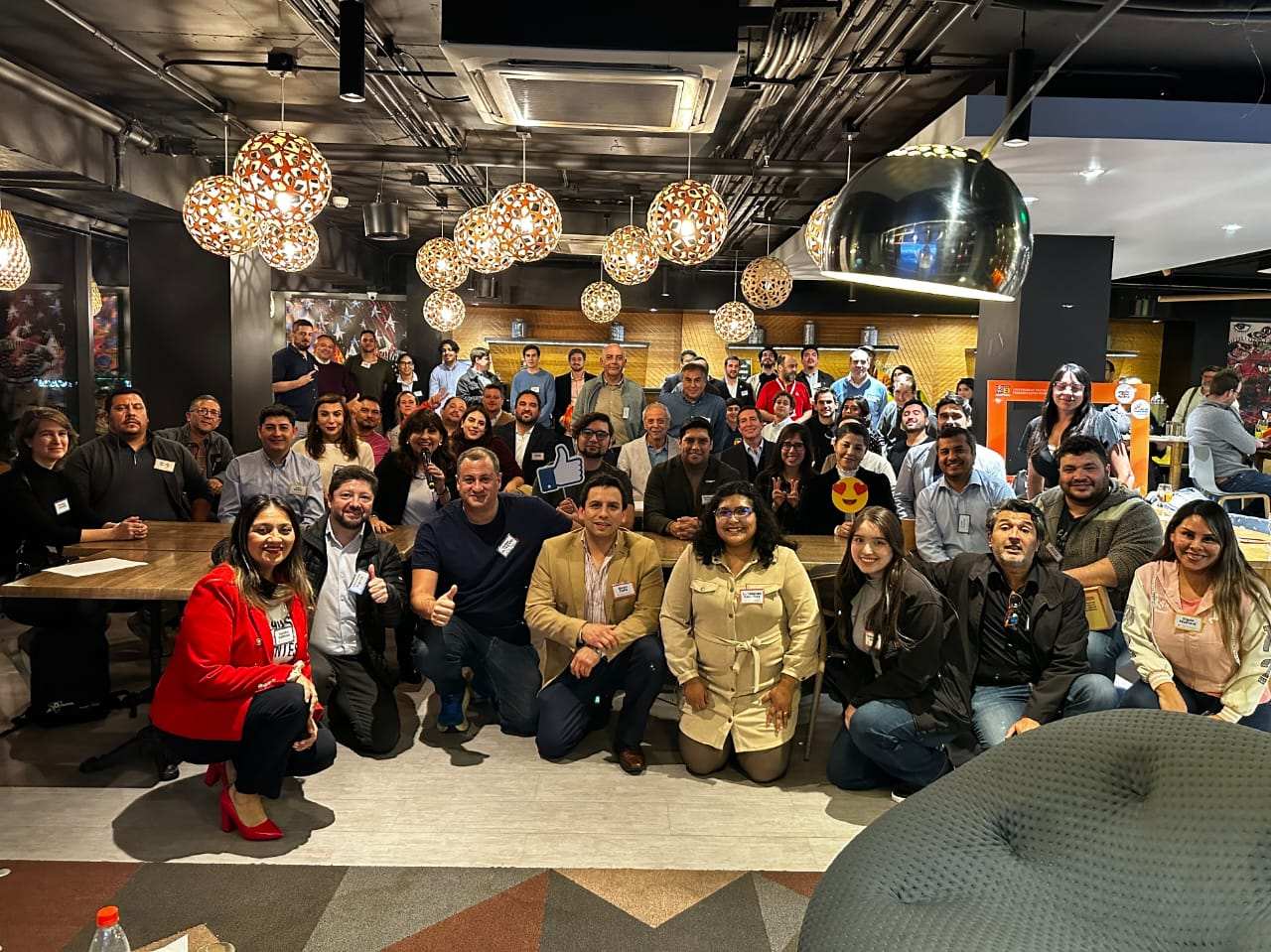 Comunidad 3IE-USM en evento de networking 2025