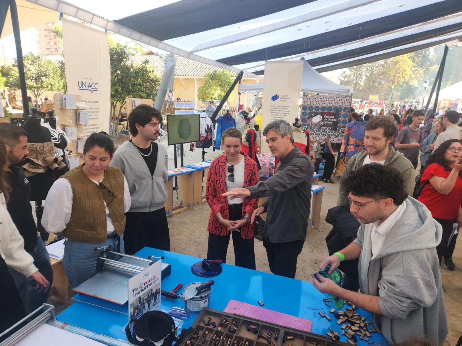 Las Condes: Big Band UNIACC cautivó en Día de los Patrimonios