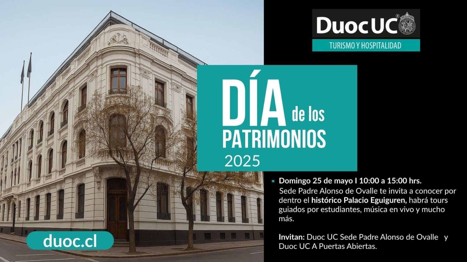 Palacio Eguiguren abrirá sus puertas por el Día de los Patrimonios