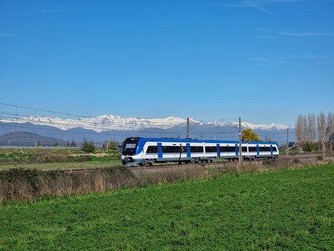 EFE: Señalización para trenes de Melipilla y Batuco