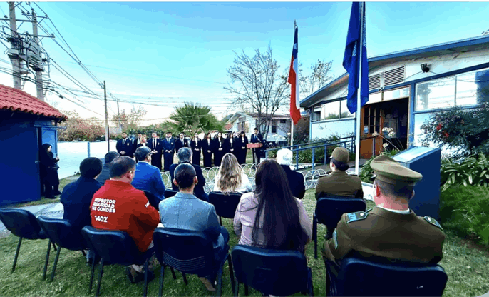 Las Condes: Ceremonia del aniversario de la PDI