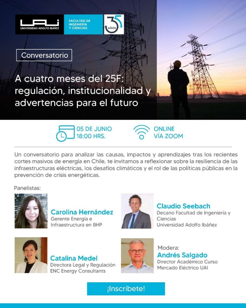 Causas y efectos de apagones masivos conversatorio gratuito