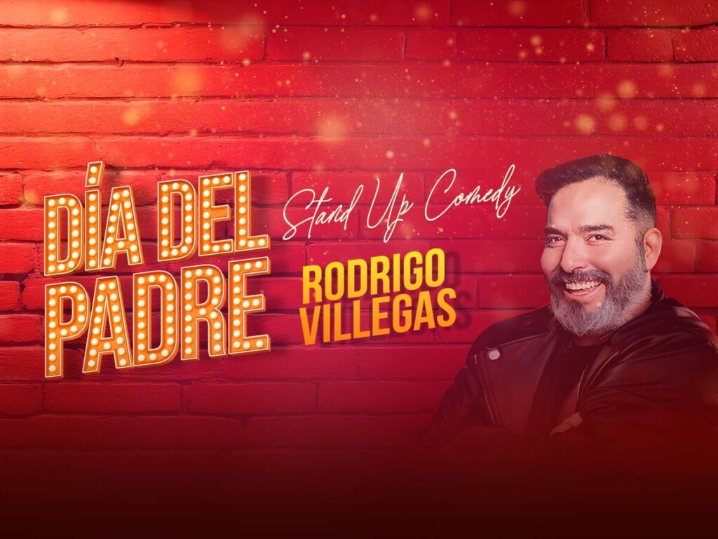 Rodrigo Villegas celebra el Día del Padre con show de Stand Up