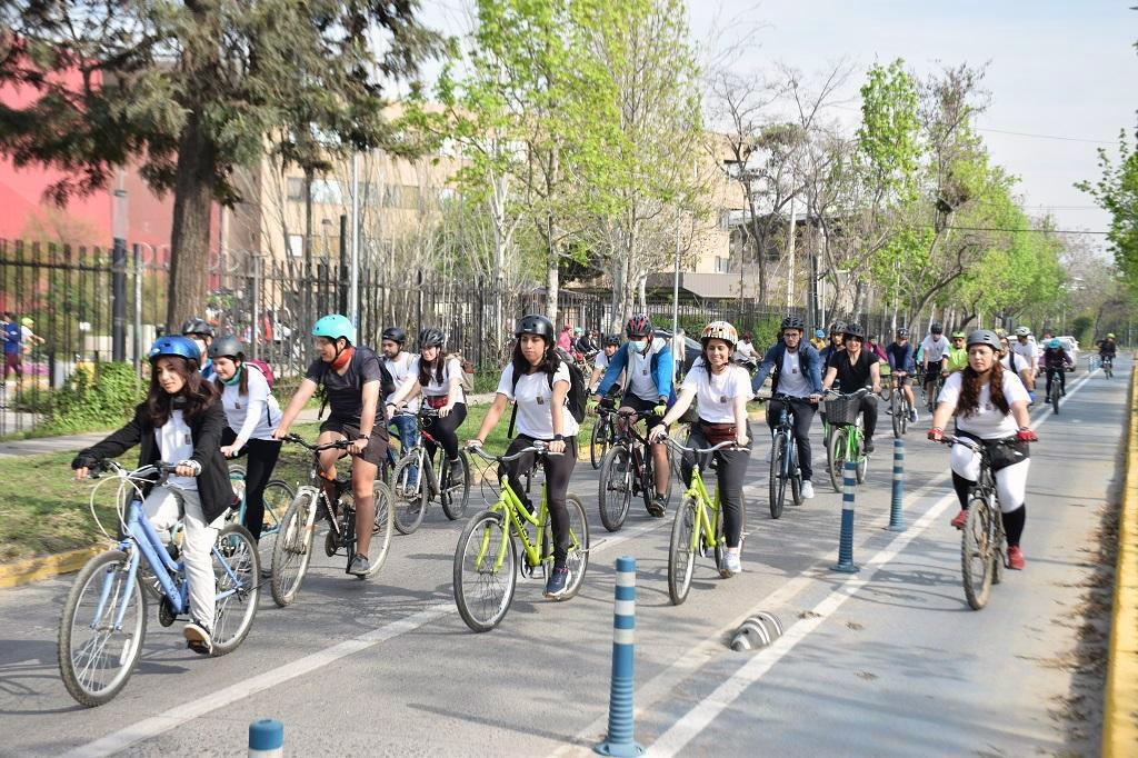 Santiago duplica viajes en bicicleta
