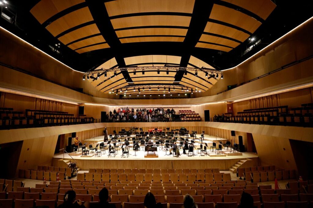 Gran Sala Sinfónica Nacional inicia pruebas acústicas con público