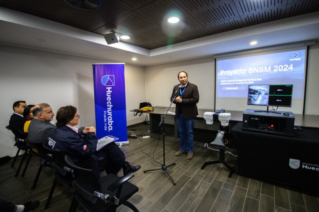 Huechuraba refuerza la seguridad con nuevas cámaras comunitarias